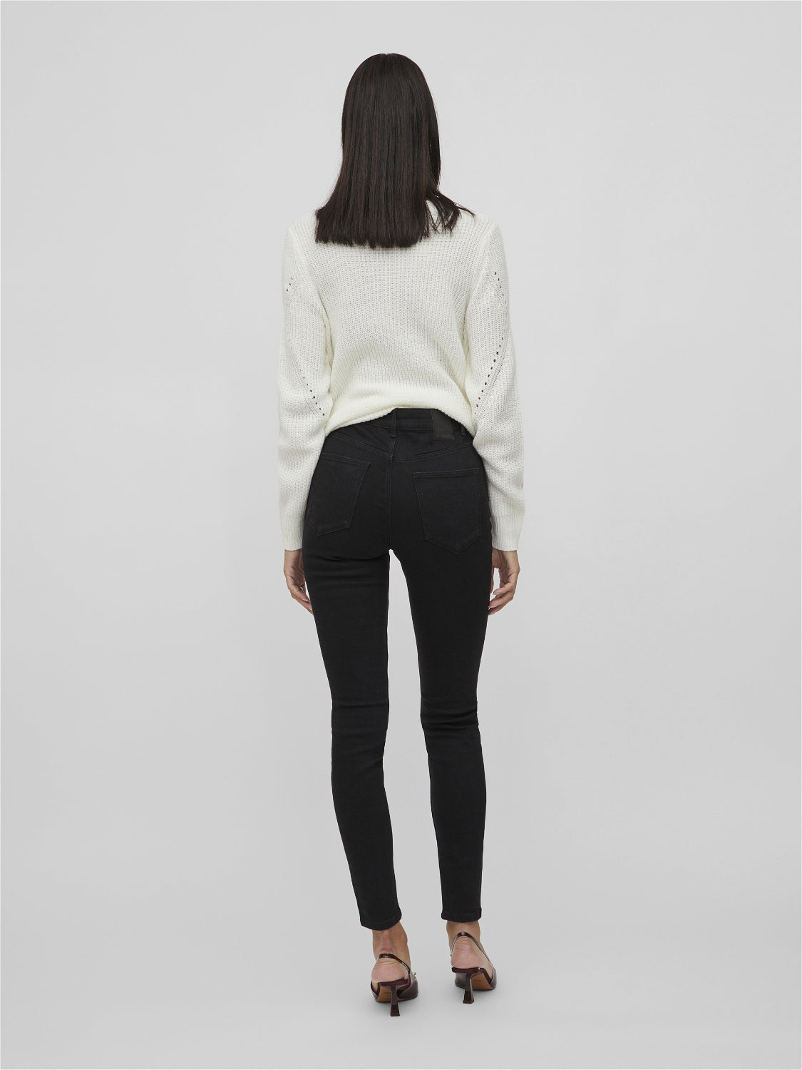 VISALLY Jeans - Black Denim