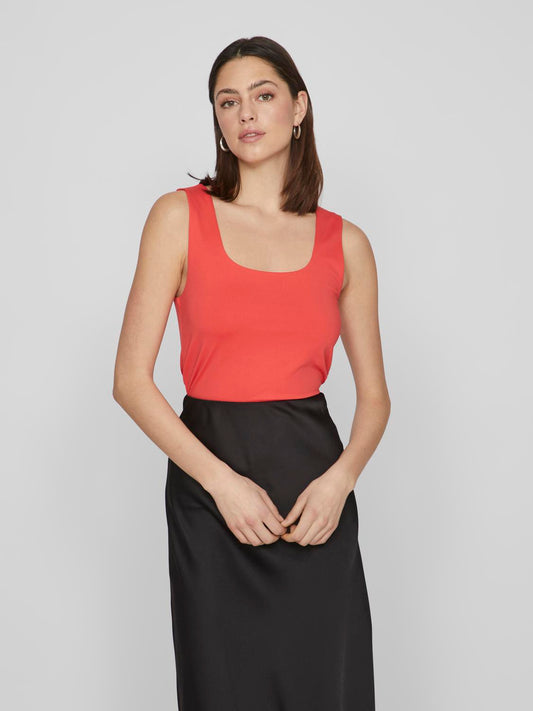 VIKENZA Tank Top - Poppy Red