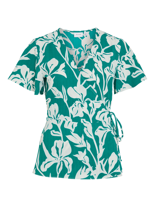 VILOVIE T-Shirts & Tops - Ultramarine Green