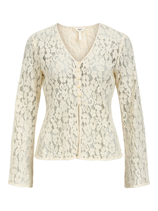 OBJRITTA Shirts - Sandshell