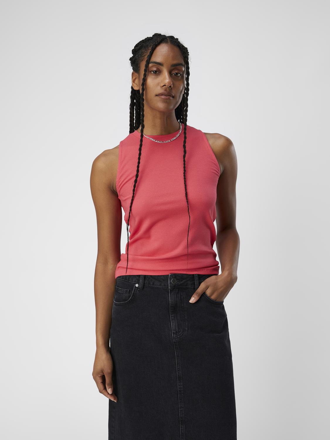 OBJJAMIE Tank Top - Paradise Pink