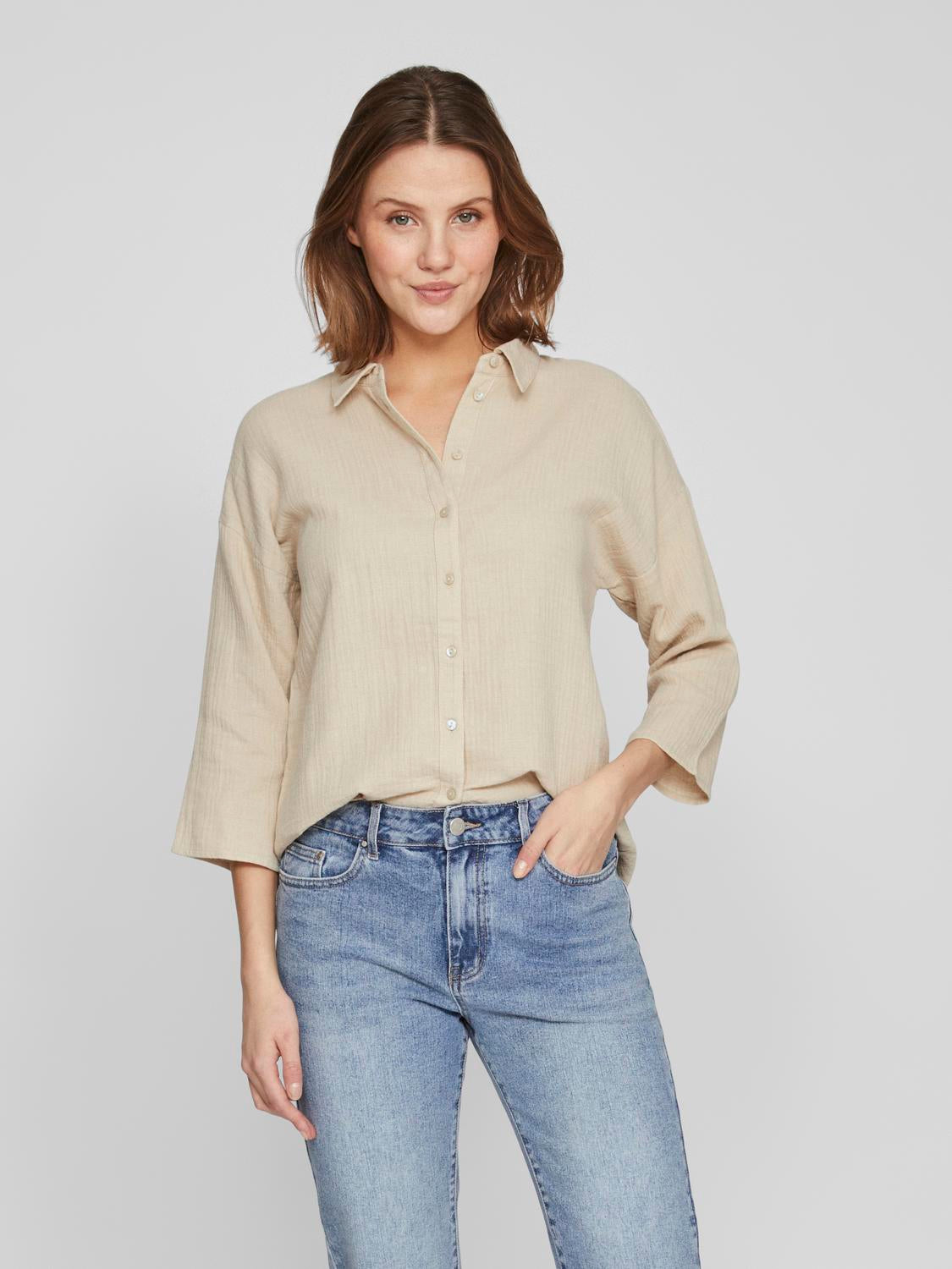 VILANIA Shirts - Feather Gray