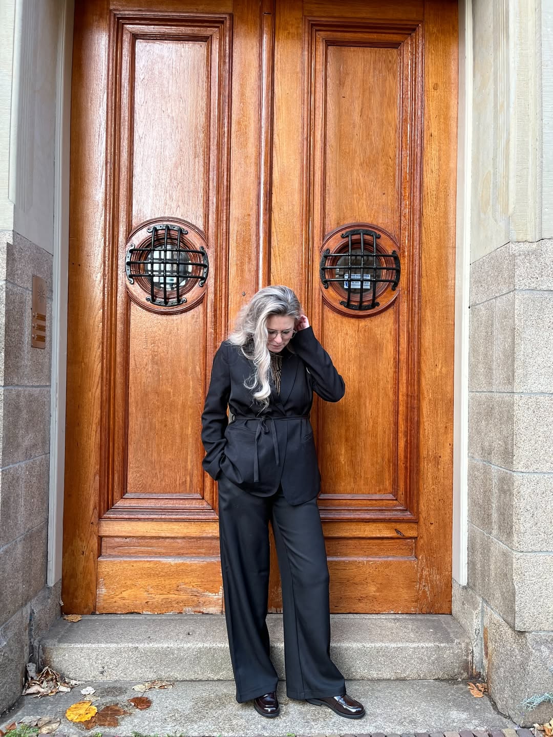 VIGURHA Tailored Trousers - Black