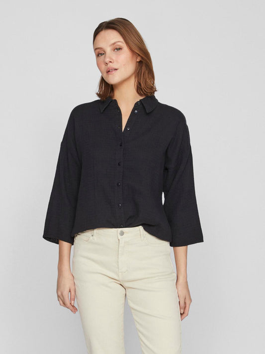 VILANIA Shirts - Black Beauty