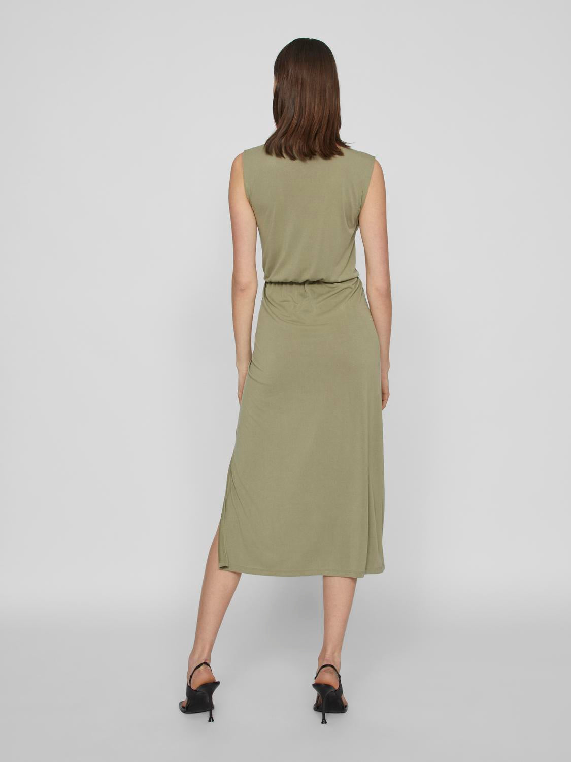 VIMODALA Dress - Oil Green