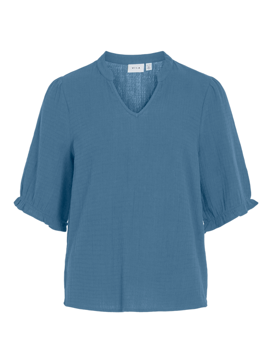 VILANIA T-Shirts & Tops - Coronet Blue