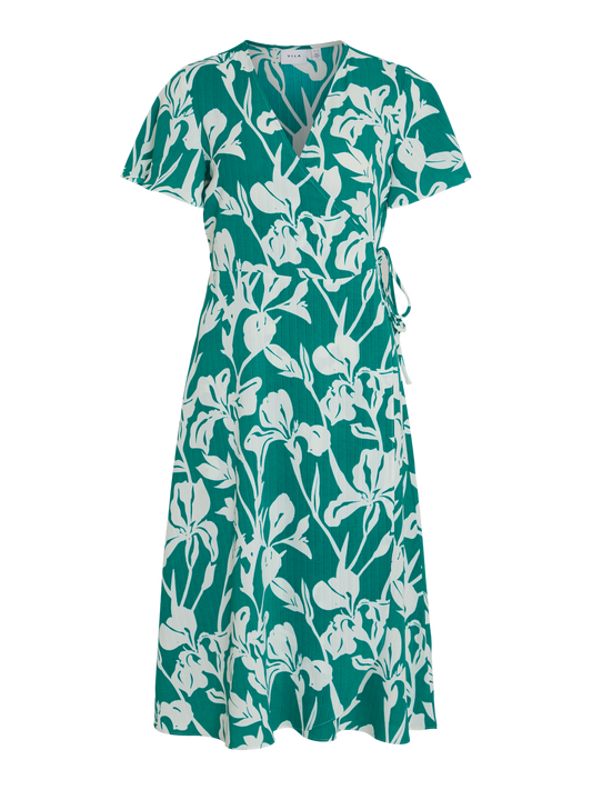 VILOVIE Dress - Ultramarine Green