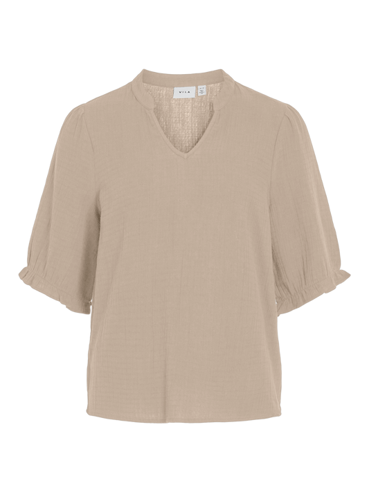 VILANIA T-Shirts & Tops - Feather Gray