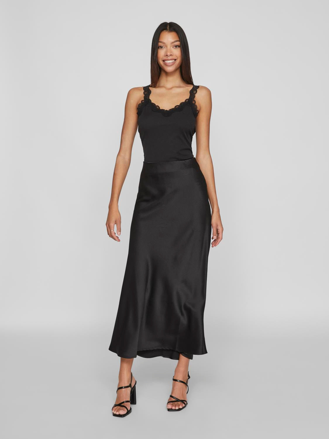 VIADELIN Singlet - Black