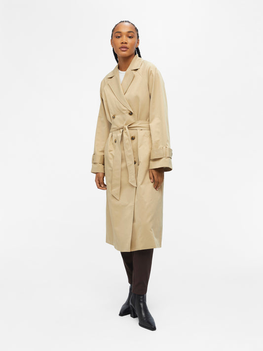 OBJCLARA Coat - Humus