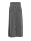 OBJHARLOW Skirt - Grey Denim