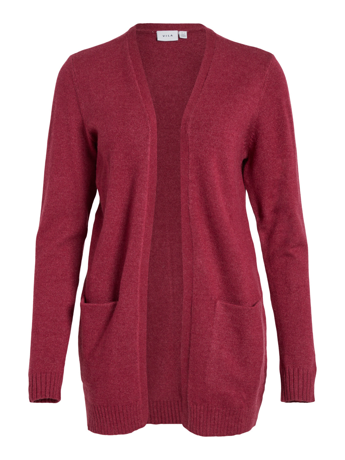 VIRIL Cardigan - Beet Red