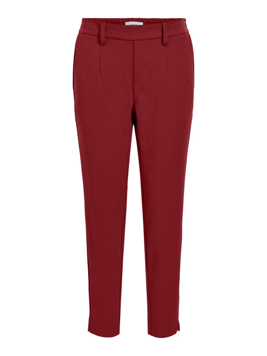 OBJLISA Pants - Red Dahlia