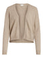 VIRIL Short Cardigan - Natural Melange