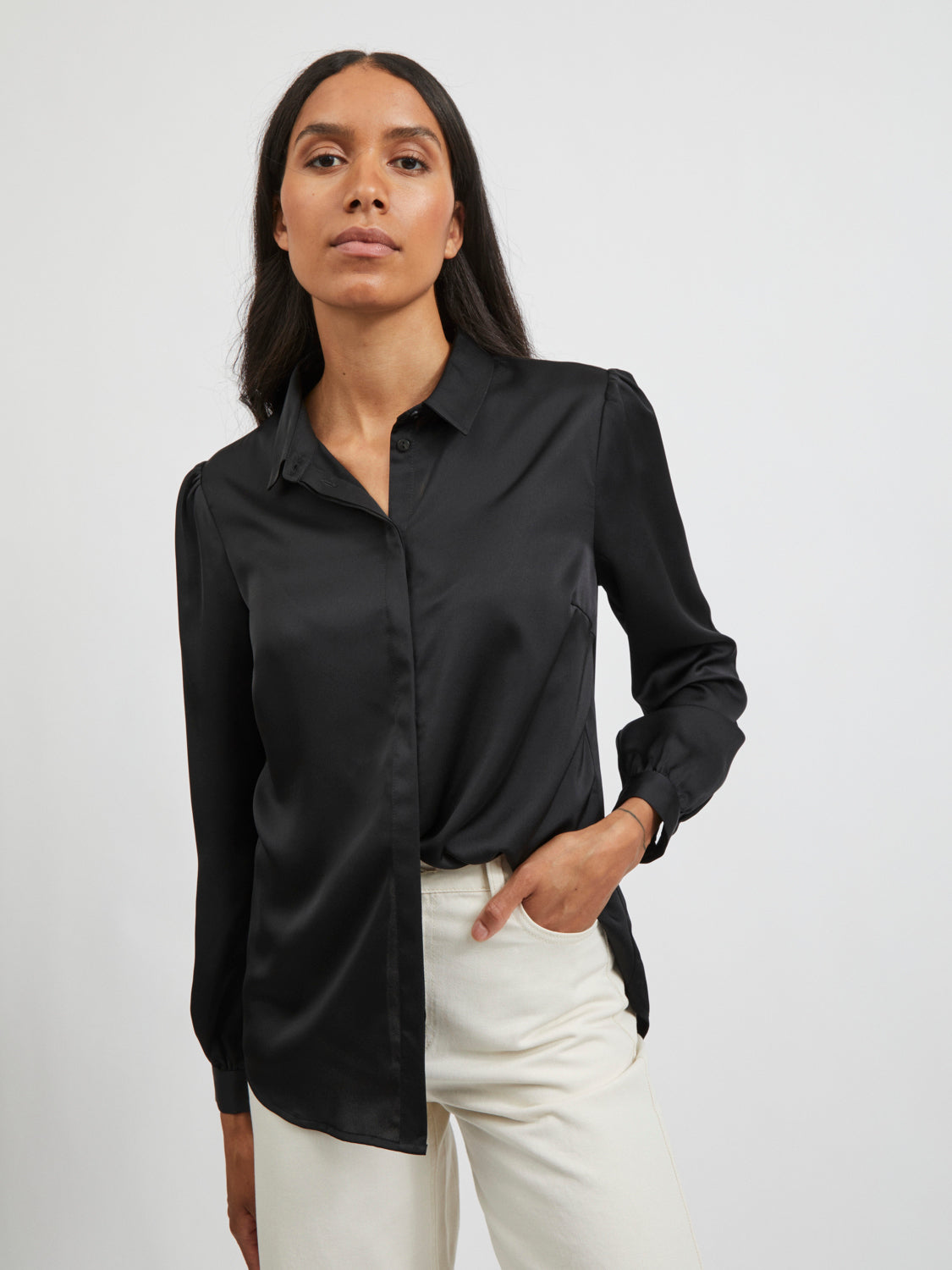 VIELLETTE L/S Top - Black