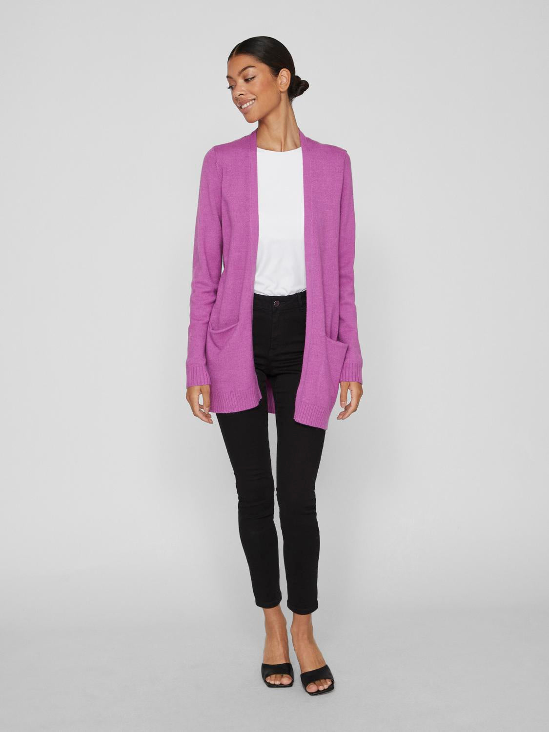 VIRIL Cardigan - Cattleya Orchid