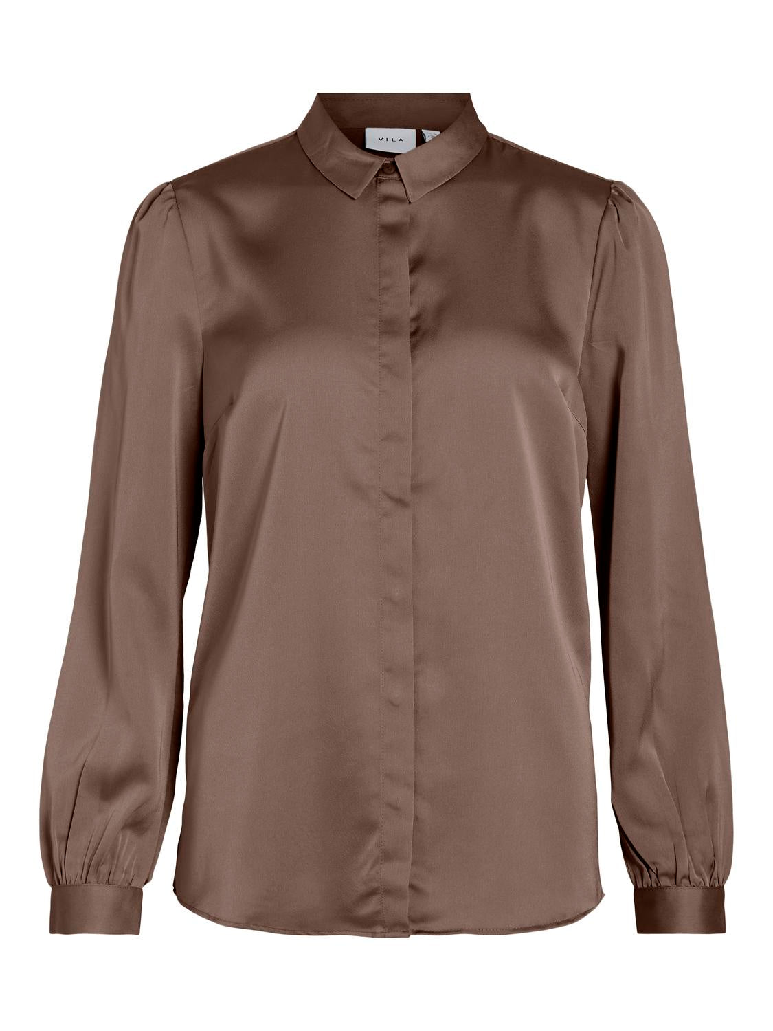 VIELLETTE T-Shirts & Tops - Brown Lentil