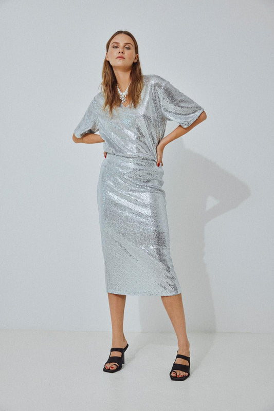 VISALA Skirt - Silver