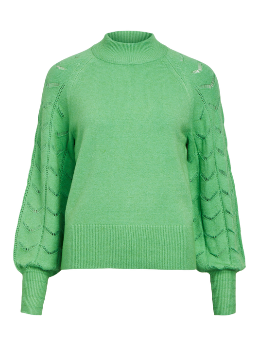 OBJEVA Pullover - Vibrant Green